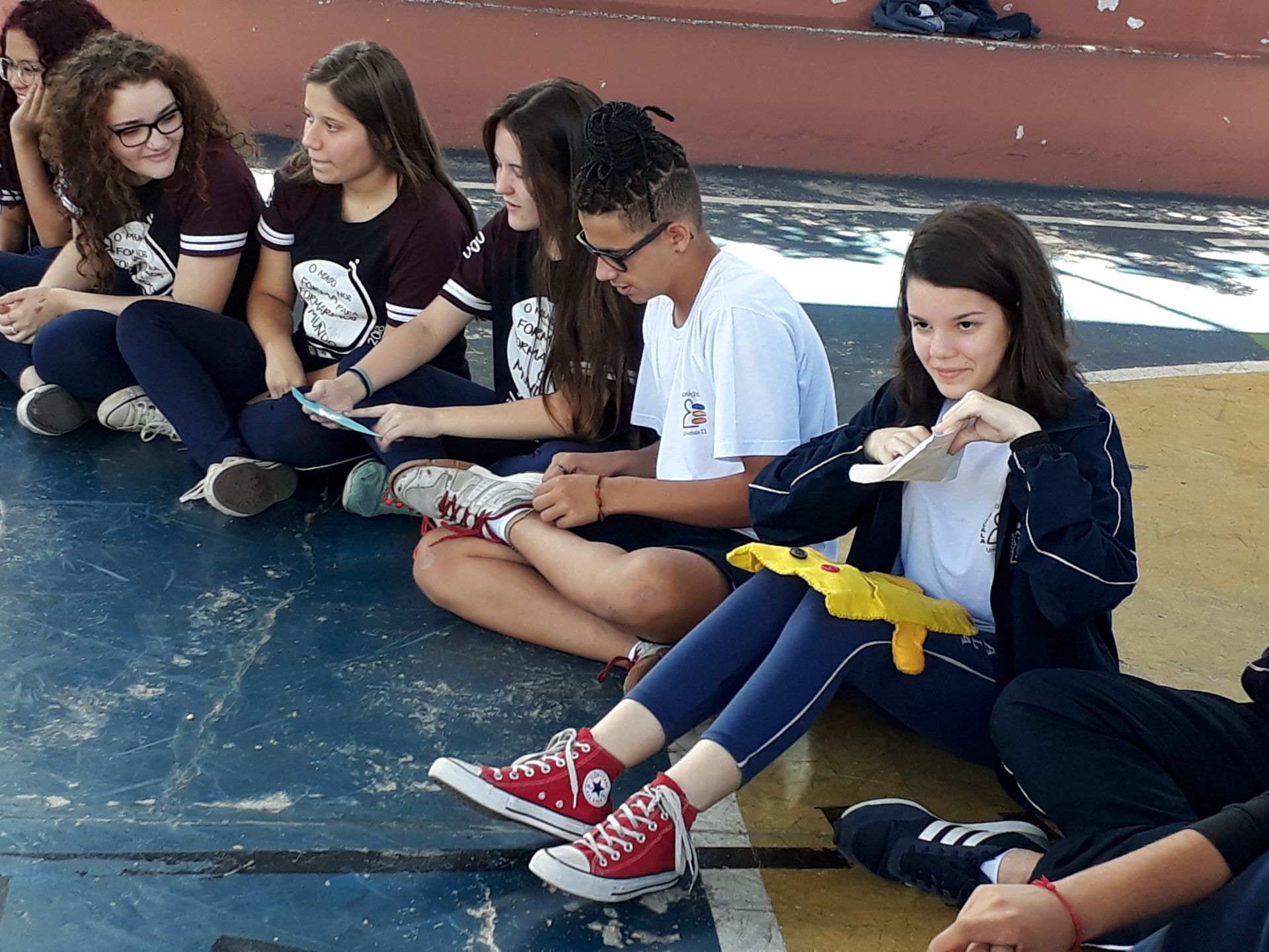 Foto Alunos vivenciam rito de passagem para uma próxima fase escolar Foto Alunos vivenciam rito de passagem para uma próxima fase escolar - Imagem 15