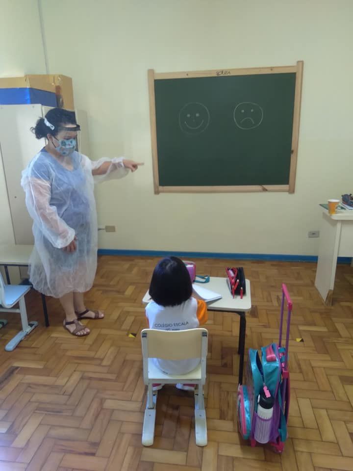 Foto ESCALA retoma as aulas com segurança e limite de alunos Foto ESCALA retoma as aulas com segurança e limite de alunos - Imagem 4