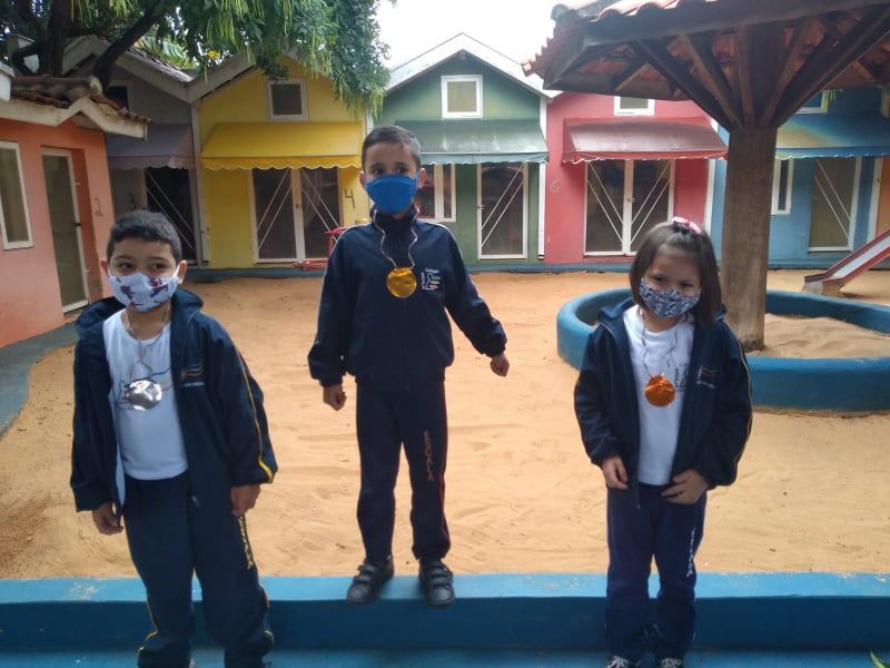 Foto Olimpíadas foi tema da aula de Educação Corporal Foto Olimpíadas foi tema da aula de Educação Corporal - Imagem 0