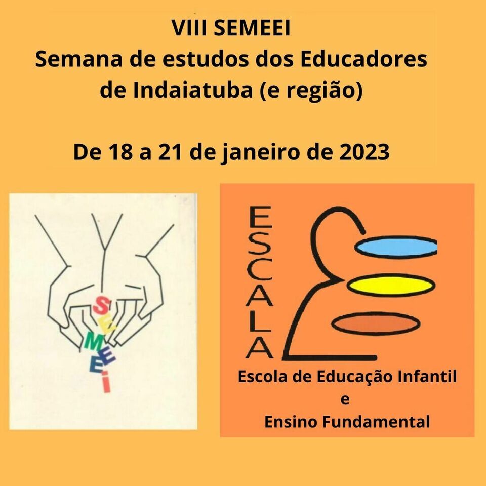 Encontro de educadores do Colégio ESCALA retorna em janeiro e está com inscrições abertas Encontro de educadores do Colégio ESCALA retorna em janeiro e está com inscrições abertas